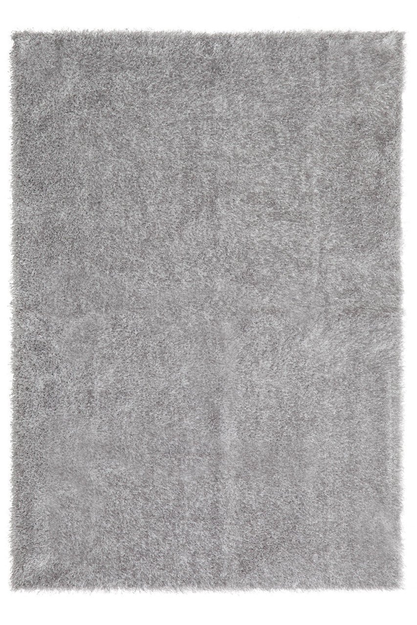 Hermes Peluş İpek Gri 100x150