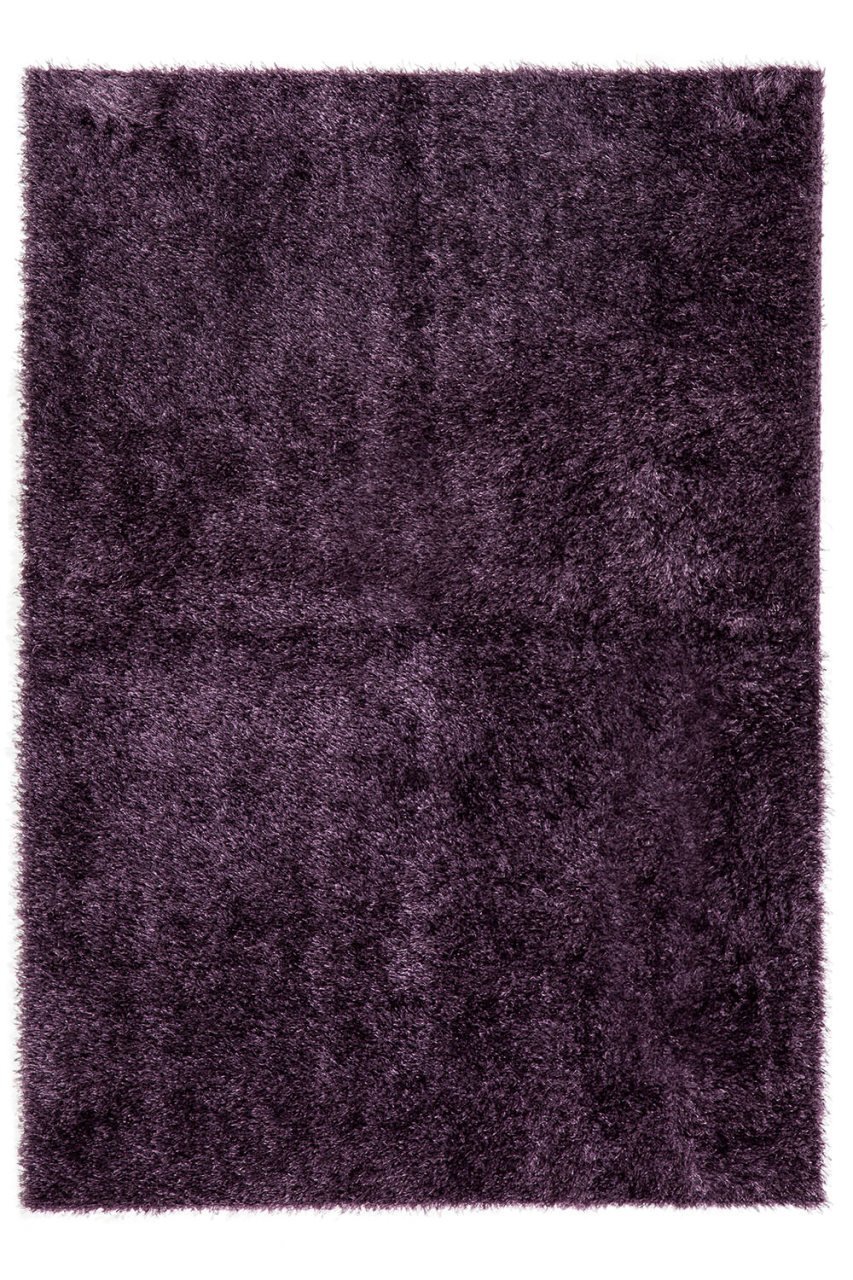 Hermes Peluş Koyu Mor 100x150