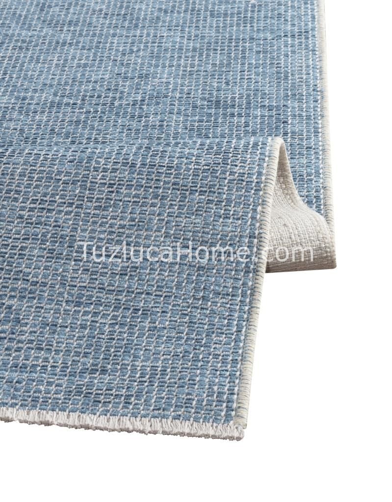 Bodrum Özel Ölçü Kesme Kilim Mavi
