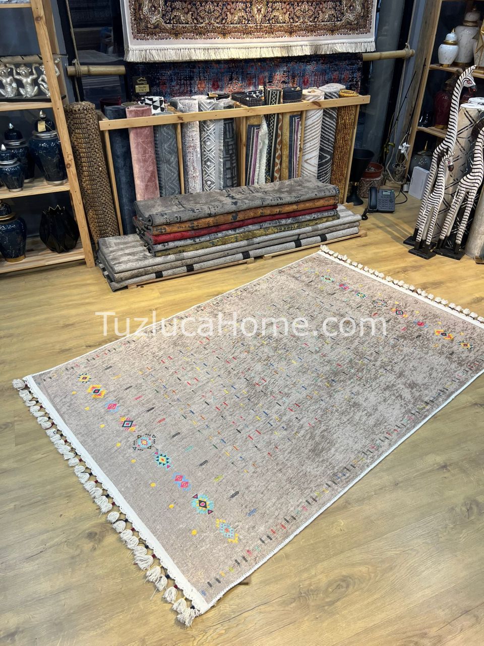 Tuzluca Home Yıkanabilir Dokuma Taban Kilim 0025