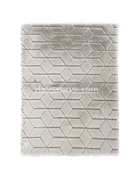 Poseidon Peluş Gri 100x150