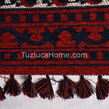 Afgan Klasik Tarz Çamaşır Makinasında Yıkanan Dokuma Kilim 07