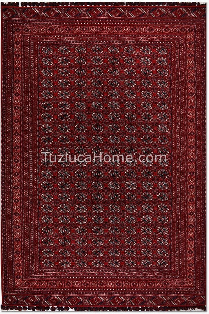 Afgan Klasik Tarz Çamaşır Makinasında Yıkanan Dokuma Kilim 03
