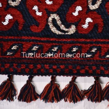 Afgan Klasik Tarz Çamaşır Makinasında Yıkanan Dokuma Kilim 04