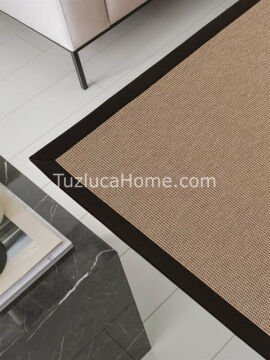 Doğal Jüt İplik Sisal Halı Özel Ölçü 08