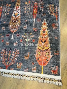 Tuzluca Home Yıkanabilir Dokuma Taban Kilim 0047