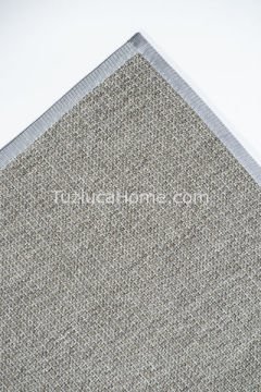 Sisal Halı Çerçeve ve Sisal Gri