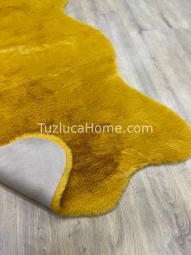 Bulut Tavşan Post, Peluş Halı Hardal