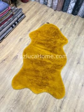 Bulut Tavşan Post, Peluş Halı Hardal