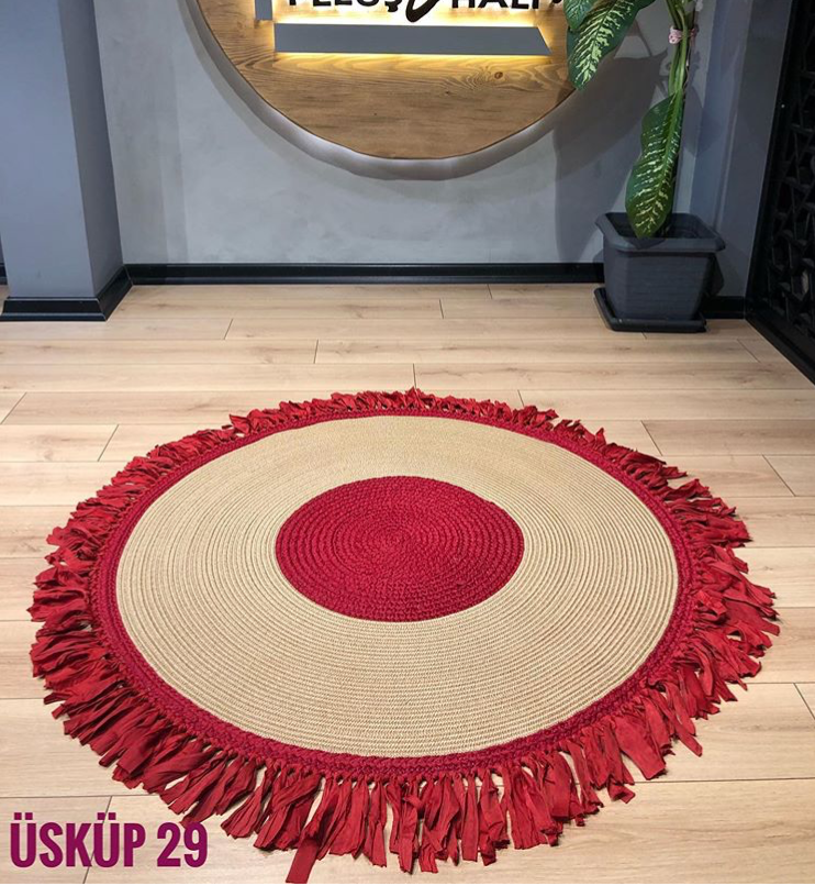 Jüt Halı Doğal El Yapımı Model:422