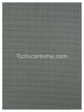 Tuzluca Home Sisal Halı Özel Ölçü Mavi Antrasit