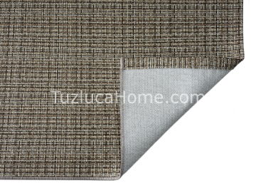 Tuzluca Home Sisal Halı Özel Ölçü Kahve Krem