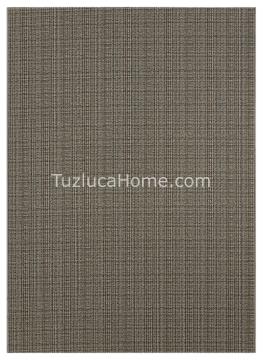 Tuzluca Home Sisal Halı Özel Ölçü Kahve Krem