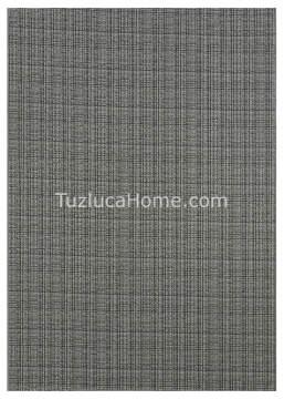 Tuzluca Home Sisal Halı Özel Ölçü Gri Antrasit