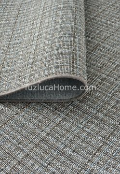 Tuzluca Home Sisal Halı Özel Ölçü Aqua Kahve
