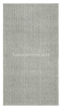 Zenith Çamaşır Makinasında Yıkanabilir Özel Ölçülü Bukle Dokuma Kaymaz Taban Halı Gri