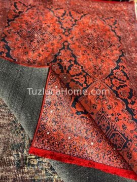 Tuzluca Home Yıkanabilir Dokuma Taban Kilim 0074