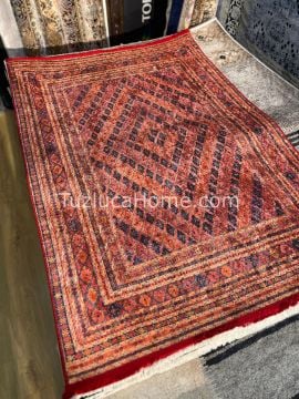 Tuzluca Home Yıkanabilir Dokuma Taban Kilim 0075