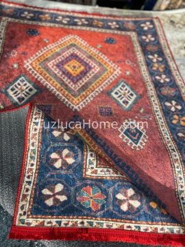 Tuzluca Home Yıkanabilir Dokuma Taban Kilim 0078