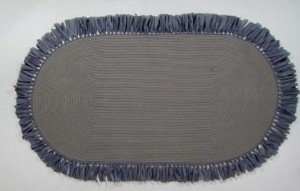 Jüt Halı Doğal El Yapımı Oval Model:219 100X200