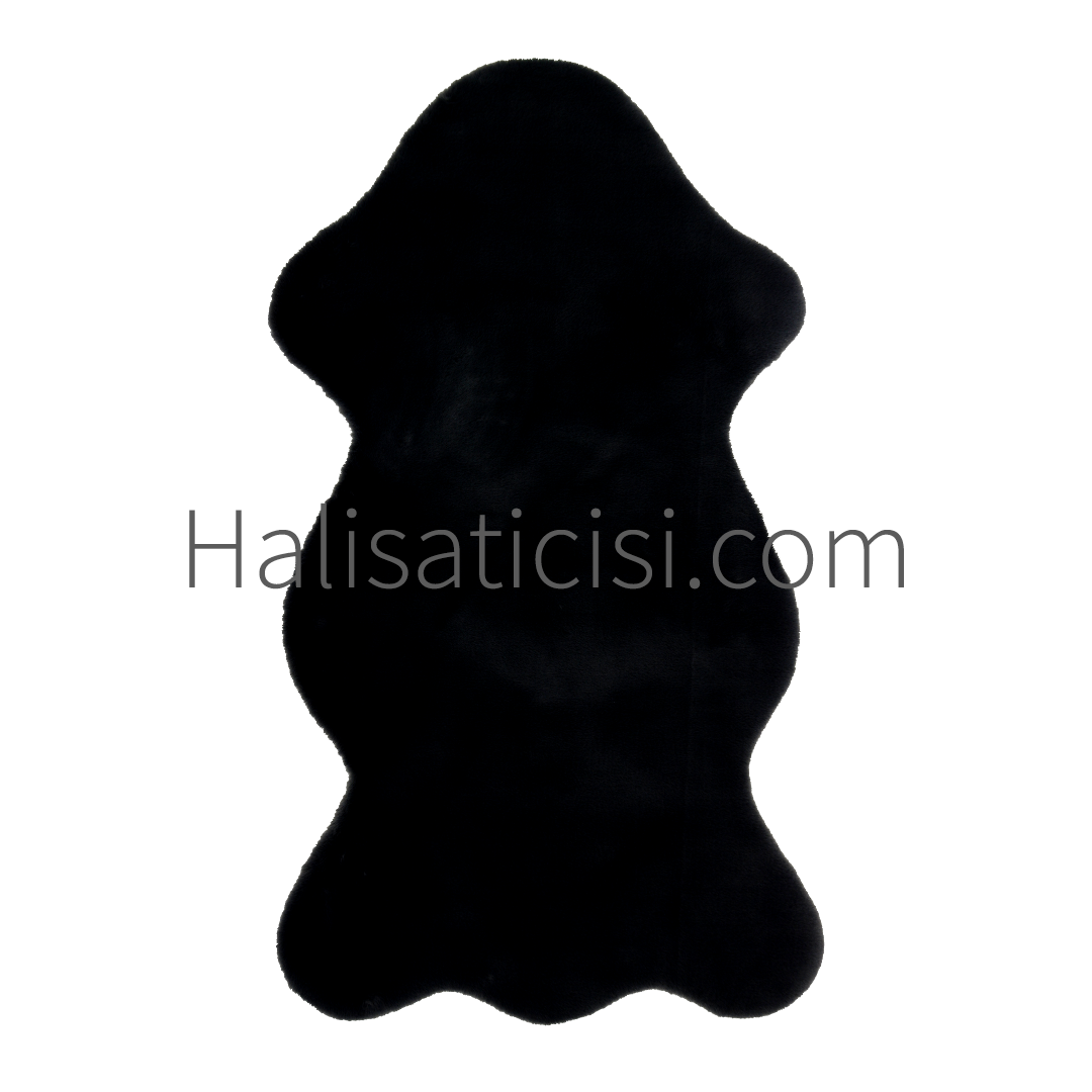 Bulut Tavşan Post, Peluş Halı Antrasit 100x150