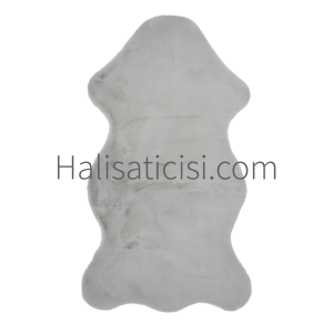 Bulut Tavşan Post, Peluş Halı Gri 100x150