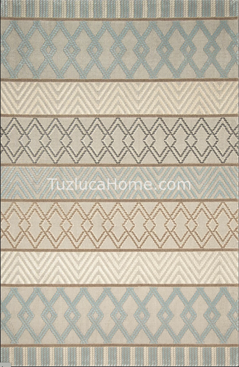 Salvador İskandinav Halı Kesme Koleksiyonu 36726-44 Mavi