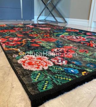 Tuzluca Home Yıkanabilir Dokuma Taban Kilim 0007