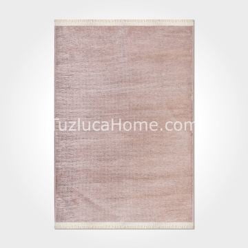 Tuzluca Home Yıkanabilir Sade Dokuma Kilim Özel Ölçü Vizon